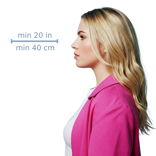 Camera level at eye height